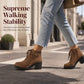 👢 Stable Steps, Western Edge | Women's Side-Zip Chunky Heel Ankle Boots