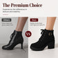👢 Stable Steps, Western Edge | Women's Side-Zip Chunky Heel Ankle Boots