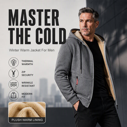 ❄️ Built for Cold Days | Men's Warm Hooded Winter Jacket ⚡ Free Shipping