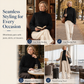 🧶 Cozy Cable-Knit Style | Turtleneck Pullover Sweater