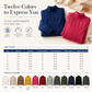 🧶 Cozy Cable-Knit Style | Turtleneck Pullover Sweater