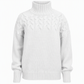 🧶 Cozy Cable-Knit Style | Turtleneck Pullover Sweater