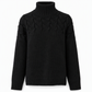 🧶 Cozy Cable-Knit Style | Turtleneck Pullover Sweater
