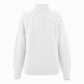 🧶 Cozy Cable-Knit Style | Turtleneck Pullover Sweater
