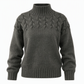 🧶 Cozy Cable-Knit Style | Turtleneck Pullover Sweater