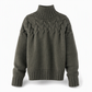 🧶 Cozy Cable-Knit Style | Turtleneck Pullover Sweater