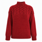 🧶 Cozy Cable-Knit Style | Turtleneck Pullover Sweater