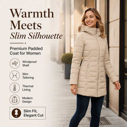 ❄️ Premium Winter Warmth | Women's Insulated Hooded Long Coat ⚡ Free Shipping