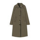 🧥 Vintage Tailoring, Easy Layers | Women's Single-Breasted Long Trench Coat