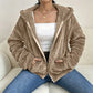 ☁️ Plush Warmth, Easy Coverage | Women's Fuzzy Hooded Jacket ⚡ Free Shipping