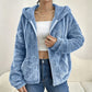 ☁️ Plush Warmth, Easy Coverage | Women's Fuzzy Hooded Jacket ⚡ Free Shipping