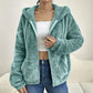 ☁️ Plush Warmth, Easy Coverage | Women's Fuzzy Hooded Jacket ⚡ Free Shipping