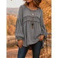 ✨ Fringe That Moves With You | Women's Loose-Fit Boho Fringe Top