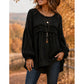 ✨ Fringe That Moves With You | Women's Loose-Fit Boho Fringe Top