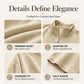 ✨ Velvet Texture, Easy Polish | Women's 3/4-Sleeve Half-Zip Top