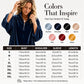 ✨ Velvet Texture, Easy Polish | Women's 3/4-Sleeve Half-Zip Top