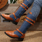 👢 Rugged Vintage Style | Women's Buckle & Rivet Mid-Calf Combat Boots ⚡ Free Shipping