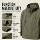 🌬️ Built for Everyday Weather | Men's Windproof Hooded Anorak Jacket