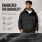 🌬️ Built for Everyday Weather | Men's Windproof Hooded Anorak Jacket