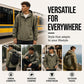 🌬️ Built for Everyday Weather | Men's Windproof Hooded Anorak Jacket