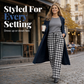 👖 Plaid Made Easy | Women's Pull-On Straight-Leg Pants with Pockets