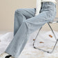 ❄️ Cozy Denim, Flattering Flow | Women's Warm-Lined Wide-Leg Jeans