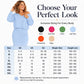 ✨ Two Pieces, More Ways to Wear | Women's Off-Shoulder Sweatshirt & Camisole Dress Set
