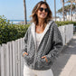 🐆 Leopard Detail, Easy Zip-Up Style | Women's Casual Hoodie