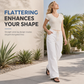 👖 Pull On & Go | Women's Drawstring Sand-Washed Wide-Leg Jeans