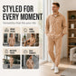 ☁️ Head-to-Toe Comfort | Men's Warm Shirt & Pants Lounge Set ⚡ Free Shipping