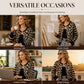 🐆 Statement Print, Cozy Layers | Women's Leopard Print Cardigan ⚡ Free Shipping