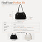 👜 More Space, Less Clutter | Women's Quilted 3-Way Shoulder Bag