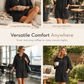 ☁️ Relaxed Drape, Deep Pockets | Women's Oversized Hooded Knit Sweatshirt