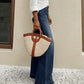 👖 Flattering High Rise, Easy Stretch | Women's Washed Straight-Leg Jeans