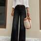 👖 Flattering High Rise, Easy Stretch | Women's Washed Straight-Leg Jeans
