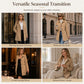 🧥 Cinched Waist, Polished Silhouette | Women's Belted Single-Breasted Coat ⚡ Free Shipping