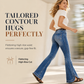👖 Shape & Stretch in Every Step | Women's High-Waist Retro Flare Jeans