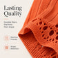 🧶 Airy Crochet Texture, Relaxed Fit | Women's Hollow-Out Knit Sweater