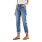 👖 Vintage Distressing, Flattering Straight Fit | Women's High-Rise Jeans ⚡ Free Shipping