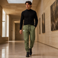 Men's Slim Fit Casual Drawstring Pants