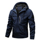 🧥 Clean Lines, Weather-Ready Coverage | Men's Lightweight Hooded Jacket