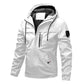 🧥 Clean Lines, Weather-Ready Coverage | Men's Lightweight Hooded Jacket