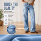 👖 Stretch Comfort, Flattering Wide-Leg Fit | Women's High-Rise Denim Jeans