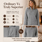 ☁️ Plush Warmth, Easy Half-Zip Style | Women's Pocket Sweatshirt ⚡ Free Shipping