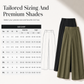 👖 Tailored Waist, Flattering Drape | Women's High-Waist Wide-Leg Pants