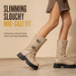 🤎 Western Detail, Steadier Steps | Women's Buckle Platform Ankle Boots ⚡ Free Shipping