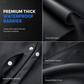 🌧️ Full-Coverage Protection, Lightweight Feel | Long Hooded EVA Raincoat Poncho