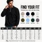🧶 Textured Knit, Smarter Casual Style | Men's Waffle Collared Long-Sleeve Top