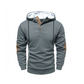 🧥 Vintage Detail, Relaxed Everyday Fit | Men's Hooded Button Pullover