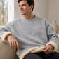 🔥 Fleece Warmth, Easy Everyday Fit | Men's Crewneck Sweatshirt